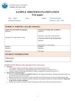 Ae2 writing midterm sample test (since 2324)   test paper
