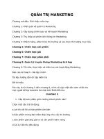 Trắc nghiệm quản trị marketing phần 2 trên 3