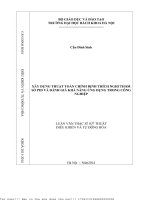 Xây Dựng Thuật Toán Hỉnh Định Thíh Nghi Tham Số Pid Và Đánh Giá Khả Năng Ứng Dụng Trong Ông Nghiệp.pdf