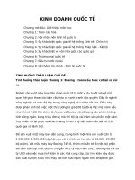 Trắc nghiệm kinh doanh quốc tế