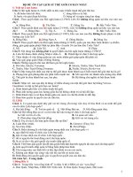 Bộ đề ôn tập lịch sử thế giới   cơ bản