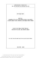 Nghiên Ứu Á Giải Pháp Nâng Ao Hất Lượng Điện Năng Trong Lưới Điện Phân Phối.pdf