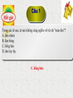 RUNG CHUÔNG VÀNG LOP 3+4+5