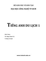 Tiếng anh du lịch 1