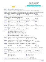 Đề số 9   cánh diều
