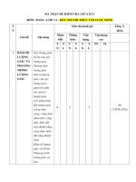 7 đề tập huấn giữa kì 1