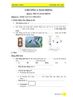 Tài liệu học tập môn vật lý 11 2023   2024   hk1