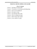 Giáo trình AUTOCAD 2007