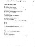 Đề thi trác nghiệm AUTOCAD 4