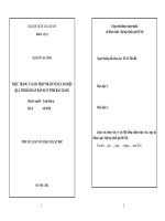 Tóm tắt luận văn Thạc sĩ Luật học: Thực trạng và giải pháp nhằm nâng cao hiệu quả thi hành án dân sự ở tỉnh Bắc Giang