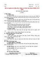 Giáo án ôn tập giữa kì 2 Toán 8 KNTT (HH)