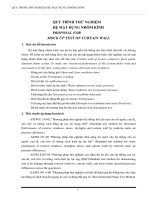 Quy trình thí nghiệm hệ mặt dựng nhôm kính