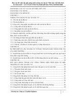 Báo cáo đề xuất cấp giấy phép môi trường của dự án “Nhà máy chế biến thức ăn chăn nuôi”  Lô C15, KCN Phú Tài, thành phố Quy Nhơn, tỉnh Bình Định