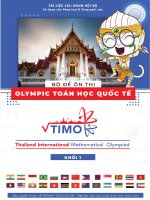 2024 Tài Liệu Ôn Tập Toán Olympic Quốc Tế TIMO Khối 1