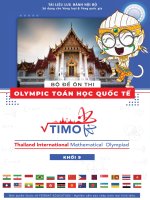2024 Tài Liệu Ôn Tập Toán Olympic Quốc Tế TIMO Khối 9
