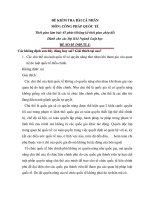Bài tập cá nhân môn công pháp quốc tế  đại học Luật Hà Nội