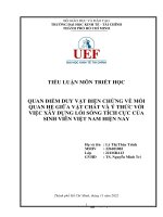 Quan Điểm Duy Vật Biện Chứng Về Mối Quan Hệ Giữa Vật Chất Và Ý Thức Với Việc Xây Dựng Lối Sống Tích Cực Của Sinh Viên Việt Nam Hiện Nay.pdf