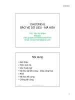 Bài giảng lập trình mạng chương 8   ths  trần bá nhiệm