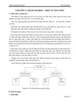 TRANG BỊ ĐIỆN – ĐIỆN TỬ MÁY HÀN