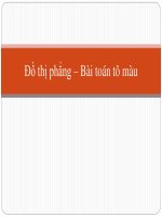 ĐỒ THỊ PHẲNG – BÀI TOÁN TÔ MÀU