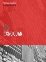 TỔNG QUAN VỀ KỸ THUẬT LẬP TRÌNH