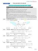 TÀI LIỆU ÔN THI THPTQG 2021