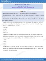 ĐỀ THI GIỮA HỌC KÌ II MÔN: VẬT LÍ – LỚP 10