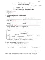 1 1 biên bản lấy mẫu thí nghiệm hiện trường