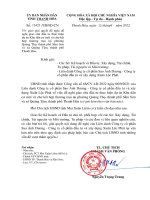 58  giao giải quyết đề nghị giao chủ đầu tư