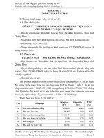 BÁO CÁO ĐỀ XUẤT CẤP GIẤY PHÉP MÔI TRƯỜNG DỰ ÁN: TRẠI SẢN XUẤT TÔM GIỐNG QUẢNG BÌNH 2- GIAI ĐOẠN 1