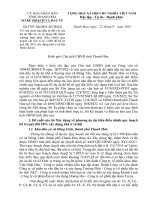 52  5769 ý kiến skhdt lựa chọn ndt dự án điều chỉnh qh về noxh