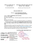 BÁO CÁO TÀI CHÍNH GIỮA NIÊN ĐỘ ĐÃ ĐƯỢC SOÁT XÉT CHO KỲ HOẠT ĐỘNG 6 THÁNG KẾT THÚC NGÀY 30062023 CỦA CÔNG TY CỔ PHẦN ĐẦU TƯ EGO VIỆT NAM