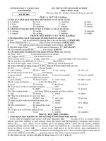 Bộ 50 đề thi tuyển sinh vào 10 thpt môn tiếng anh năm 2024 sở giáo dục và đào tạo thanh hóa mã đề  (5)