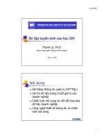 7122018 1 ÔN TẬP TUYỂN SINH CAO HỌC IDT