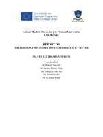 LABOUR MARKET OBSERVATORY IN VIETNAM UNIVERSITIES LAB-MOVIE REPORT ON THE RESULTS OF WP2 SURVEY WITH ENTERPRISES IN ICT SECTOR