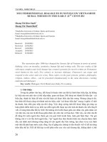 MULTIDIMENSIONAL DIALOGUES IN NOVELS ON VIETNAMESE RURAL THEMES IN THE EARLY 21ST CENTURY