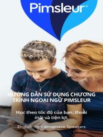 HƯỚNG DẪN SỬ DỤNG CHƯƠNG TRÌNH NGOẠI NGỮ PIMSLEUR
