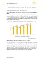 BÁO CÁO TRIỂN VỌNG NGÀNH CHĂM SÓC SỨC KHỎE VIỆT NAM