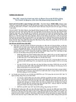 KẾT QUẢ KINH DOANH NĂM 2021: MASAN GROUP ĐẠT 88 629 TỶ ĐỒNG DOANH THU THUẦN, THE CROWNX LÀ ĐỘNG LỰC CHÍNH THÚC ĐẨY TĂNG TRƯỞNG TRONG NĂM 2022