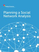 PLANNING A SOCIAL NETWORK ANALYSIS