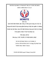 Quá trình hình thành, đặc trưng và tầm quan trọng của việc xây dựng nền kinh tế thị trường định hướng xã hội chủ nghĩa và những thành tựu đạt được, hạn chế, định hướng trong quá trình xây dựng Chủ nghĩa xã hội ở Việt Nam hiện nay