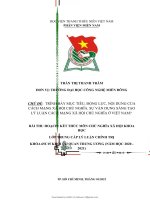 Trình Bày Mục Tiêu, Động Lực, Nội Dung Củacách Mạng Xã Hội Chủ Nghĩa. Sự Vận Dụng Sáng Tạo Lý Luận Cách Mạng Xã Hội Chủ Nghĩa Ở Việt Nam.pdf