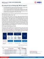 Ngành điện kỳ vọng từ dự án 500kv mạch3