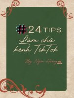 24 Tips Xây Dựng Kênh Tiktok