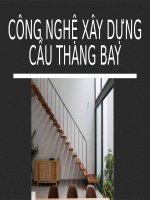 Công nghệ xây dựng cầu thang bay