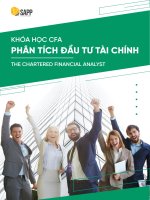 THE CHARTERED FINANCIAL ANALYST KHÓA HỌC CFA PHÂN TÍCH ĐẦU TƯ TÀI CHÍNH