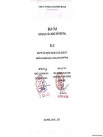 BÁO CÁO ĐÁNH GIÁ TÁC ĐỘNG MÔI TRƯỜNG DỰ ÁN ĐẦU TƯ XÂY DỰNG NHÀ MÁY GIẤY HAPACO