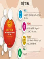 Tìm hiểu Hiến pháp nước CHXHCNVN