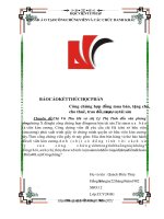 Báo cáo kết thúc học phần công chứng các hợp đồng mua bán, tặng cho, thuê, trao đổi, mượn vay tài sản