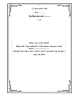 Bài Tiểu Luận tiêu chuẩn chức danh nghề nghiệp Điều dưỡng : Thực hành Phòng, chống HIVAIDS của phụ nữ mang thai tại huyện